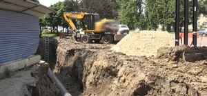 Ситуация сложная: около McDonald’s перерыли тротуар