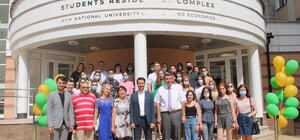 Бильярд, кинотеатр и прачечные: в новое общежитие КНТЭУ заселили первых студентов