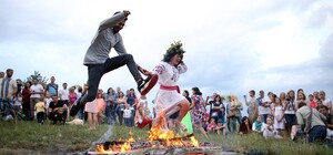 Не перепрыгнули: на Ивана Купала в Полтаве два человека получили ожоги