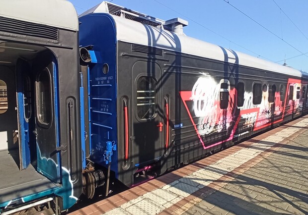 В Одессу приехал арт-поезд "Гоголь TRAIN". Фото: Юрий Праздников