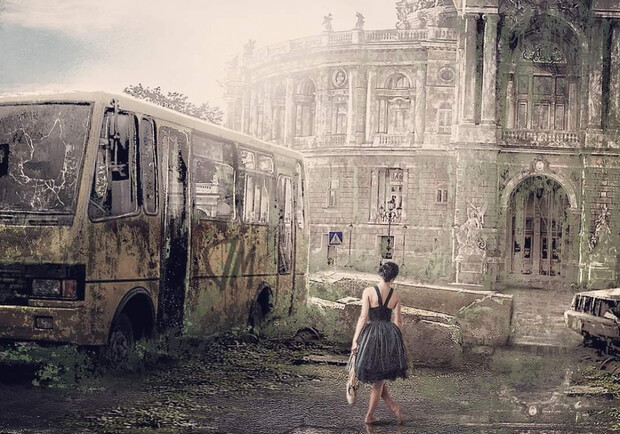 Как будет выглядеть Одесса после апокалипсиса. Фото: Дмитрий Медведев