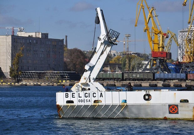 Подарок Бельгии: в Одессу зашло научно-исследовательское судно. Фото пресс-службы Администрации Одесского морского порта