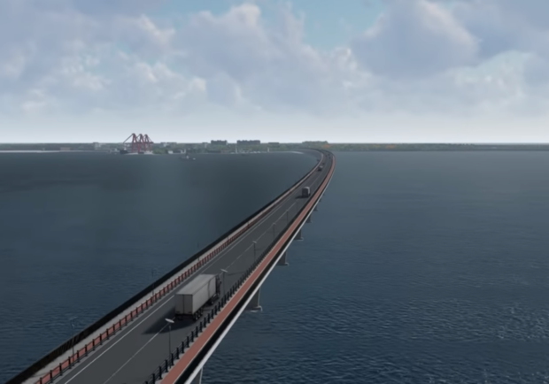 Как будет выглядеть мост через Днестровский лиман: визуализация. Фото: urdi.biz