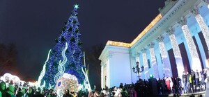 В Одессе открыли главную новогоднюю елку города