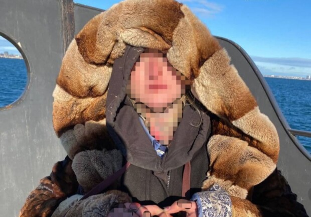 На одесском Морвокзале женщина угнала яхту. Видео задержания. 