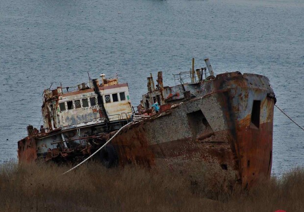 Как выглядит затонувший под Одессой танкер Delfi. 