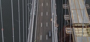 Схема движения транспорта по вантовому мосту в Запорожье (карта)