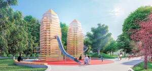 Как будет выглядеть новая Набережная на левом берегу Днепра (визуализация)