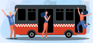 В транспорте Полтавы снова работает бесконтактная оплата проезда