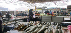 Рыбные ряды одесского 