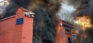 У російському консульстві у Львові сталася пожежа – фото 