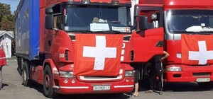 В Одесу привезли гуманітарну допомогу зі Швейцарії