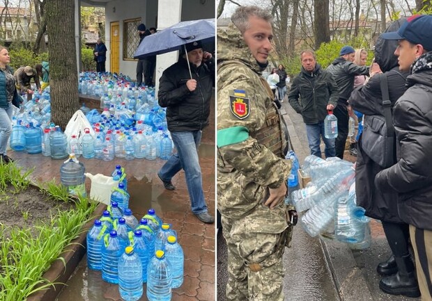 Одесситы помогают Николаеву, который остался без воды