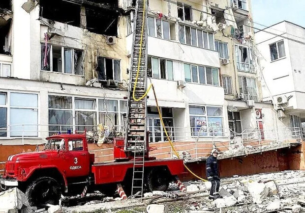 Стало известно о состоянии дома, подвергшегося ракетному обстрелу в Одессе