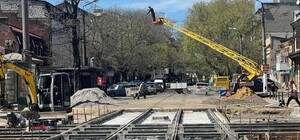 Как продвигается ремонт Преображенской у Привоза 