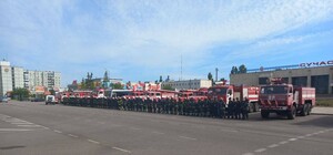 Протест пожарников в Энергодаре: оккупанты силой разгоняли спасателей (видео, фото)