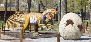 В Гидропарке вновь заработает крупнейший в Украине парк динозавров