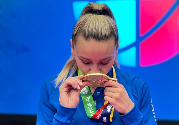 Одесситка Анжелика Терлюга завоевала золото по карате на Всемирных играх. 