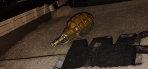 На Оболони пьяный мужчина с гранатой совершил ДТП