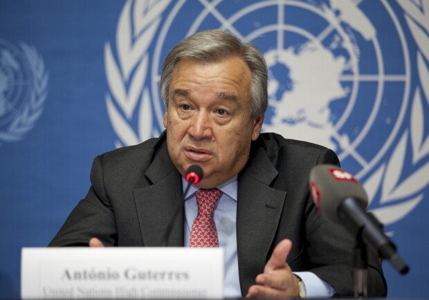 Впервые в истории Одессу посетил генеральный секретарь ООН Антонио Гутерриш. 