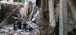 Рятувальники завершили розбір завалів гуртожитку у Слобідському районі Харкова