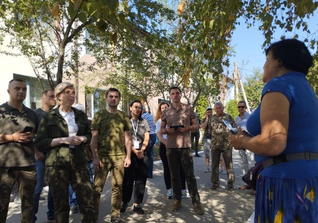 В Одесскую область приехала министр Верещук: она проинспектировала центр для переселенцев - фото