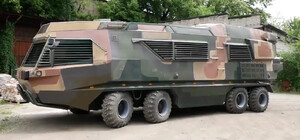 В Днепре создали уникальный бронированный госпиталь на колесах