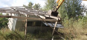 В Днепре демонтировали торгово-выставочный комплекс
