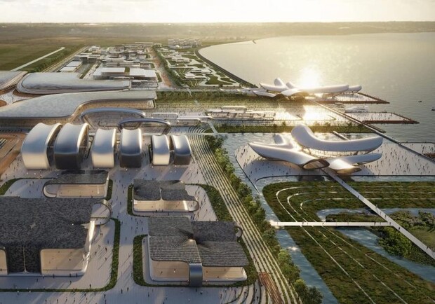 Как будет выглядеть городок под Экспо-2030 в Одессе. 