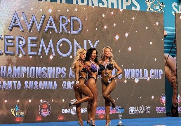 Одеситка стала бронзовою призеркою Кубка світу з бодібілдингу - фото