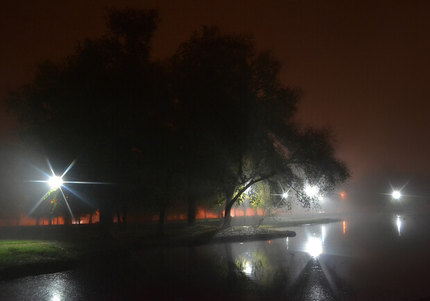 На вихідні Одесу огорнув густий туман. 