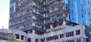 Скільки коштуватиме ремонт бізнес-центру, який було пошкоджено російською ракетою