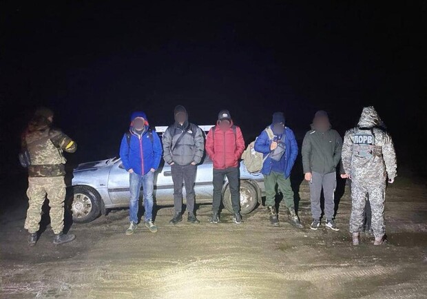 На Одещині затримали чотирьох ухилістів. 