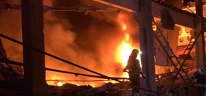 Терехов опубликовал видео ночного обстрела Харькова: какие объекты пострадали