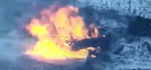 Бойцы бригады ТРО Днепра уничтожили вражеский танк (видео)