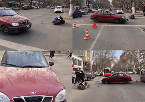 В Одессе произошло четыре ДТП: пострадали три человека, погибла женщина. 