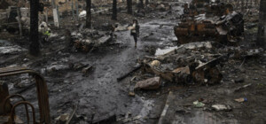 Показано фото оккупанта, который в Буче расстрелял отца на глазах у ребенка