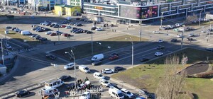 Появилось видео момента смертельного ДТП на Оболони