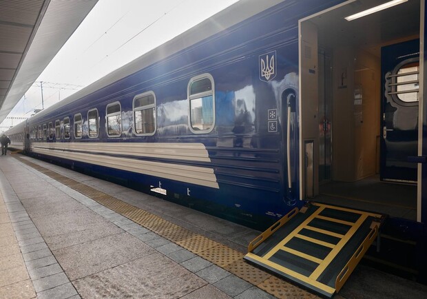 В Одесі з’являться інклюзивні вагони поїздів. 