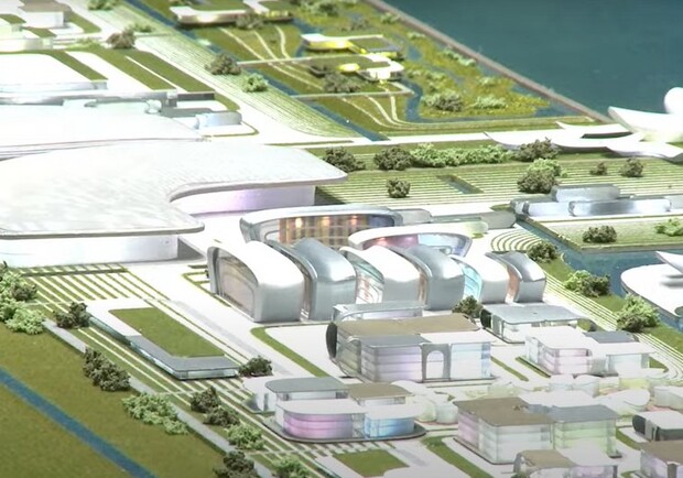 В Одесі презентували макет будівництва для Експо-2030 та запропонували побудувати окружну дорогу. 