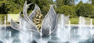 На входе в новый ботсад Киева в фонтане появится скульптурная группа 