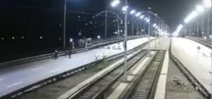 На Борщаговке пьяный водитель на скорости сбил нацгвардейца