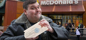 В Днепре вместо курьера еды из McDonald's может приехать военком