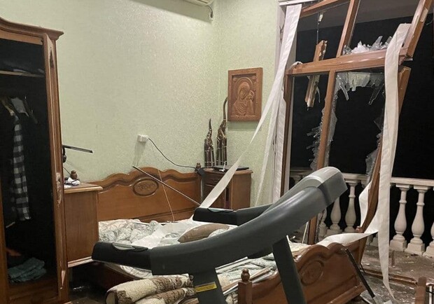 Последствия ракетных обстрелов Сергеевки: как выглядит дом и гостиница. 