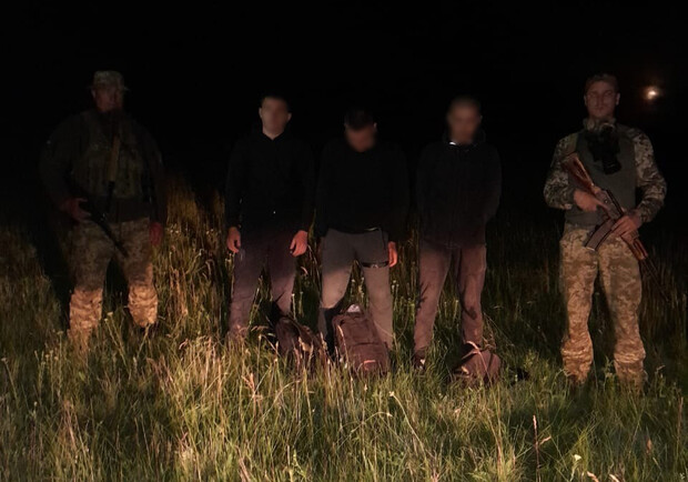В Одесской области пограничники задержали трех нарушителей границы. 