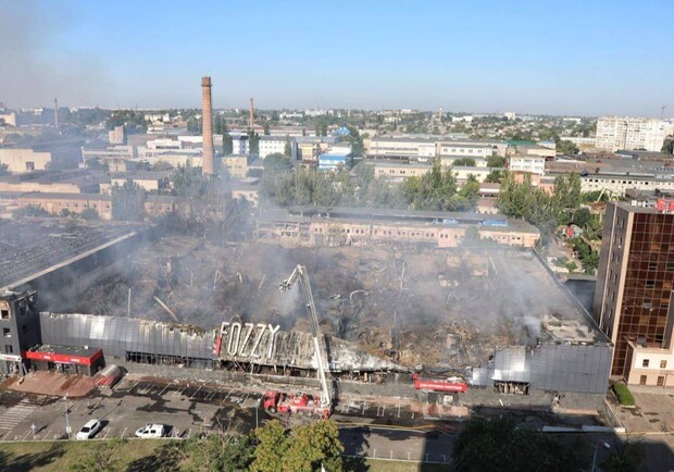 Как выглядит сейчас гипермаркет Fozzy в Одессе, который пострадал от атаки оккупантов. 