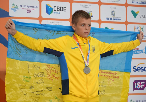 Юный боксер из Одессы завоевал серебряную медаль на Всемирной Гимназиаде. 
