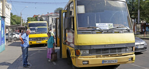 Как курсируют маршрутки вместо двух трамваев в Одессе