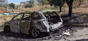 Дрон РФ уничтожил авто и технику журналистов шведского телевидения в Запорожской области