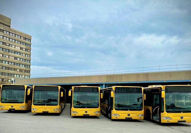 По Одессе будут курсировать низкопольные автобусы из Регенсбурга. 